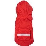Packable Raincoat (Color: Red, size: medium)